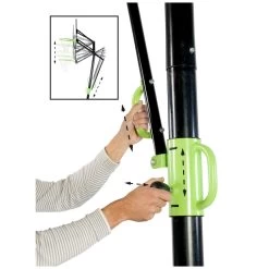 EXIT TOYS EXIT Galaxy Verplaatsbaar Basketbalbord Op Wielen Met Dunkring -Speelgoedwinkel Voor Buiten 1080980e