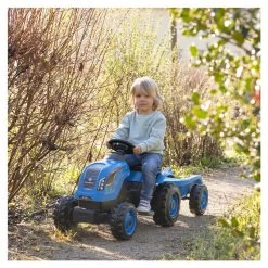 Smoby Farmer XL Traptractor Met Trailer Blauw 15 Smoby Farmer XL Traptractor Met Trailer Blauw -Speelgoedwinkel Voor Buiten 1440744g