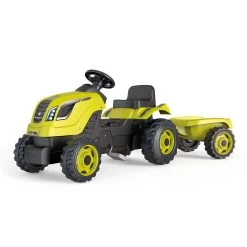 Smoby Farmer XL Traptractor Met Trailer Groen -Speelgoedwinkel Voor Buiten 1440745c