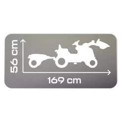 Smoby Farmer Max Traptractor Met Trailer Groen -Speelgoedwinkel Voor Buiten 1440747f