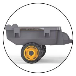 Smoby Stronger XXL Traptractor Met Trailer Grijs -Speelgoedwinkel Voor Buiten 1440748d