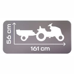 Smoby Stronger XXL Traptractor Met Trailer Grijs -Speelgoedwinkel Voor Buiten 1440748f
