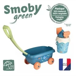 Smoby Green Strandset Met Bolderkar Onderwaterwereld, 5dlg. -Speelgoedwinkel Voor Buiten 1440773c