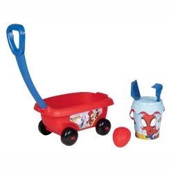 Smoby Green Strandset Met Bolderkar Spidey & Amazing Friends, 5dlg.