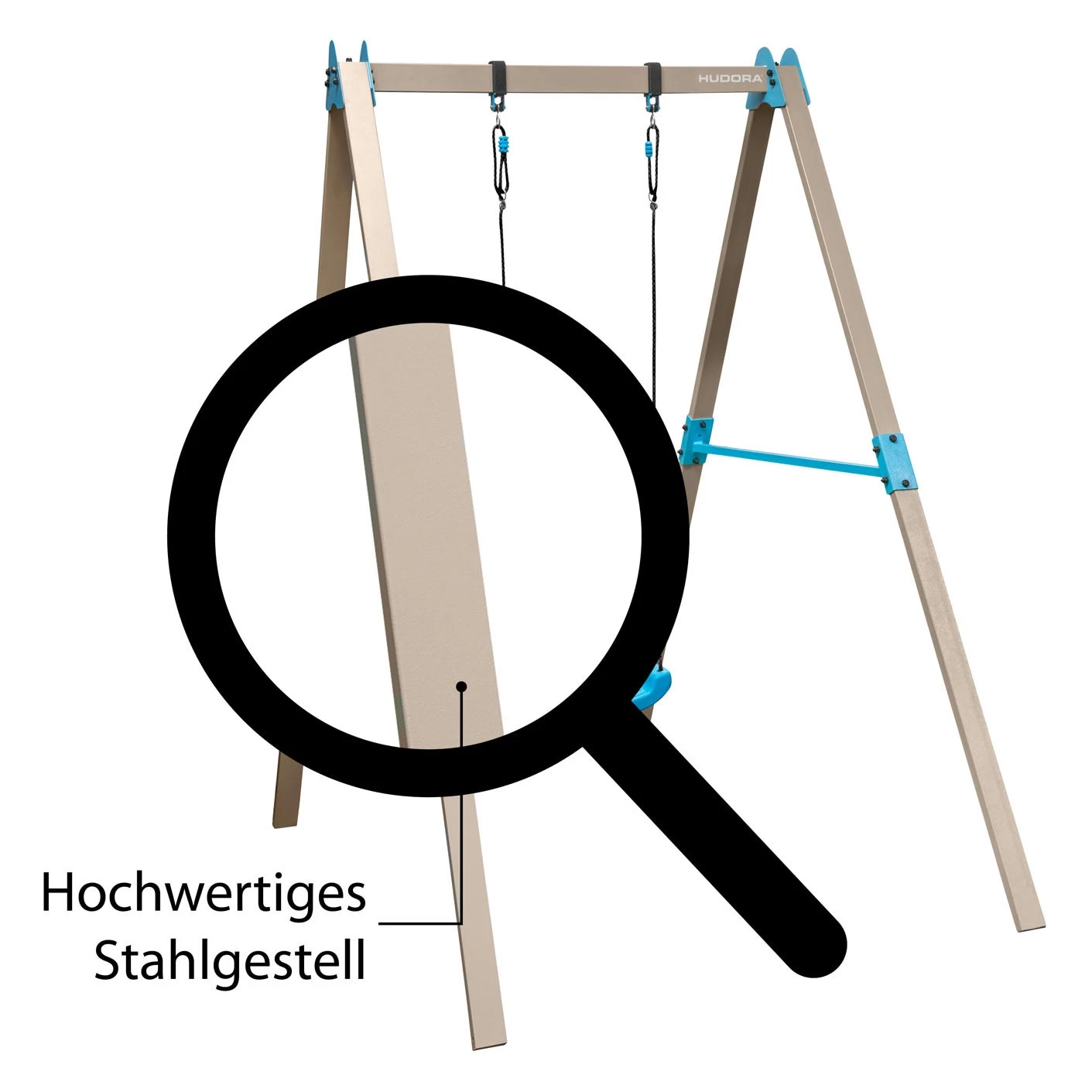 HUDORA Schommel Vario Basis 4 HUDORA Schommel Vario Basis - Afbeelding 2