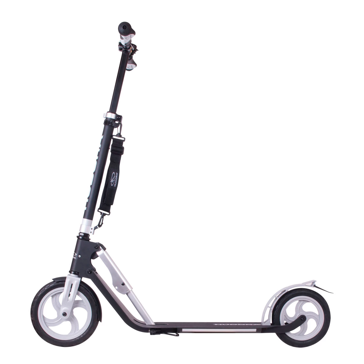 HUDORA Big Wheel Air 230 Step - Zwart 4 HUDORA Big Wheel Air 230 Step - Zwart - Afbeelding 2