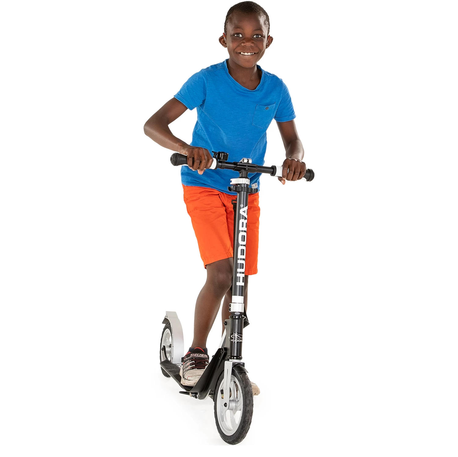 HUDORA Big Wheel Air 230 Step - Zwart 8 HUDORA Big Wheel Air 230 Step - Zwart - Afbeelding 6