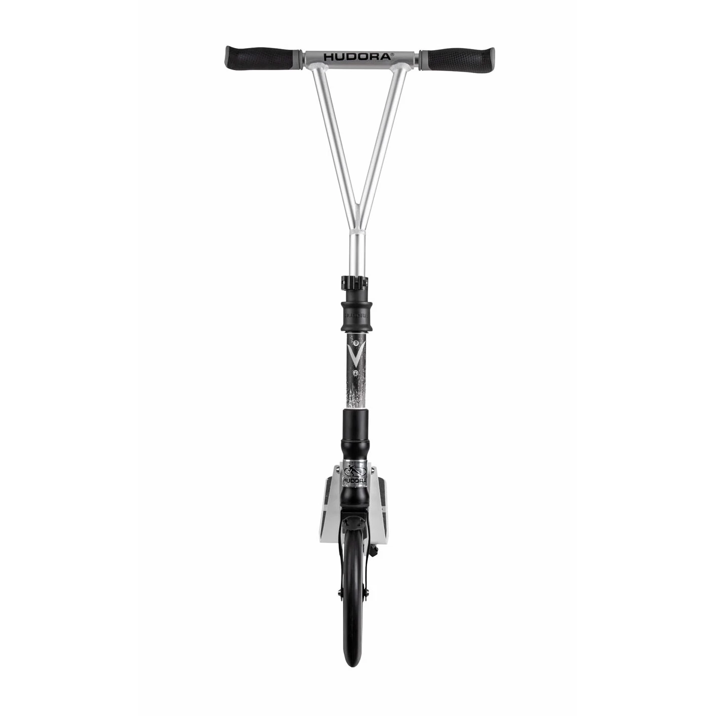 HUDORA Big Wheel 230 Step Met V-vormig Stuur - Wit 5 HUDORA Big Wheel 230 Step Met V-vormig Stuur - Wit - Afbeelding 3