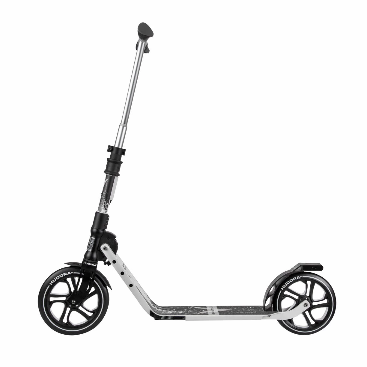 HUDORA Big Wheel 230 Step Met V-vormig Stuur - Wit 6 HUDORA Big Wheel 230 Step Met V-vormig Stuur - Wit - Afbeelding 4