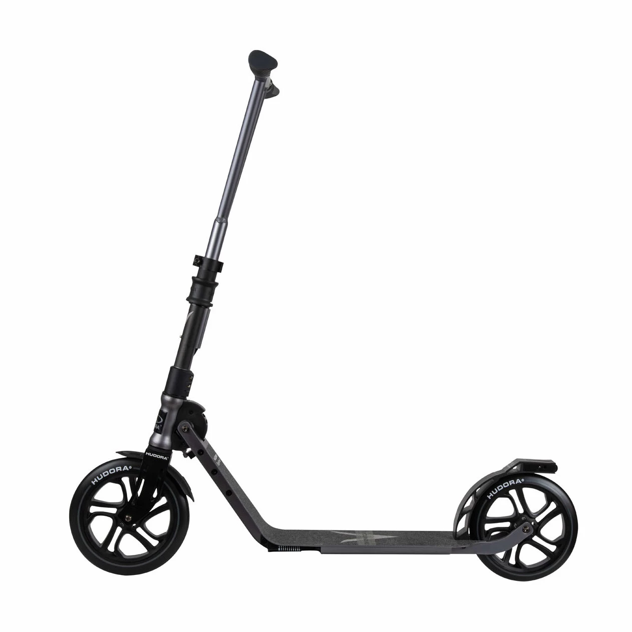 HUDORA Big Wheel 230 Step Met V-vormig Stuur - Antraciet 4 HUDORA Big Wheel 230 Step Met V-vormig Stuur - Antraciet - Afbeelding 2