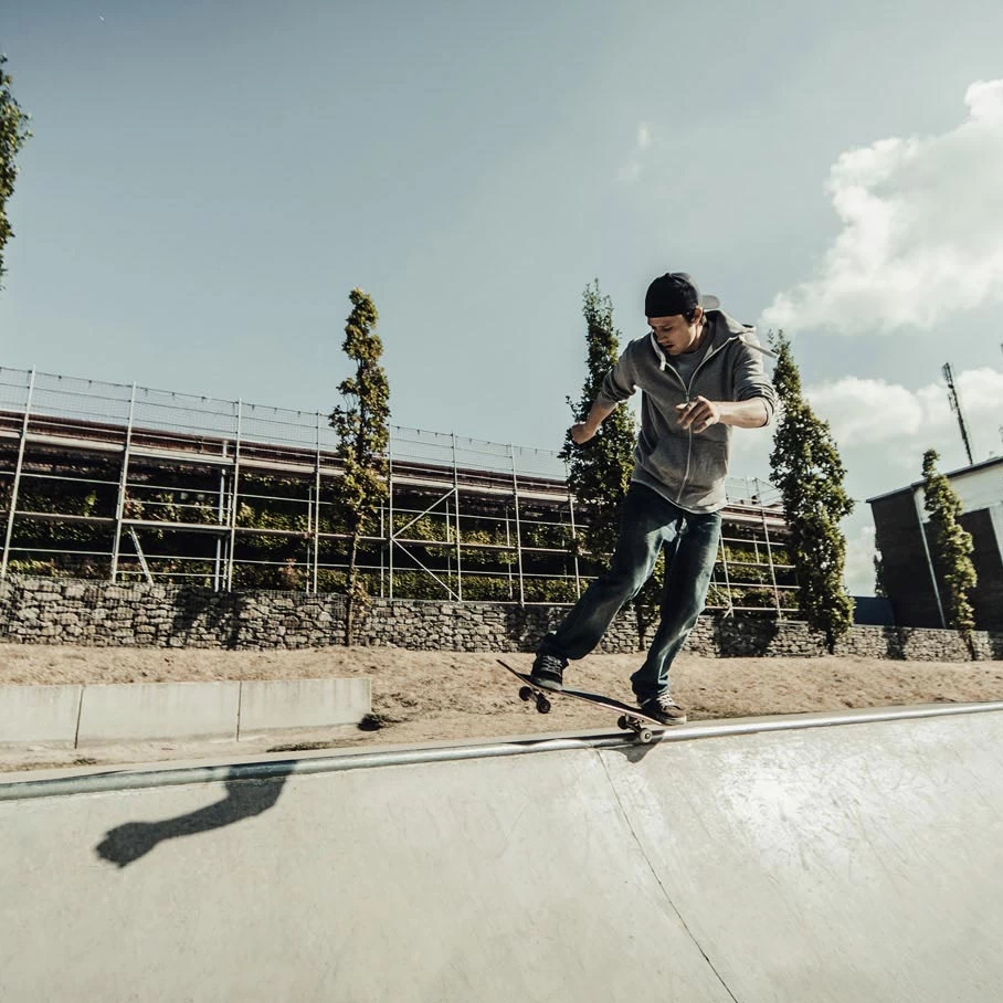 HUDORA Skateboard Wolf Instinct ABEC 1 4 HUDORA Skateboard Wolf Instinct ABEC 1 - Afbeelding 2