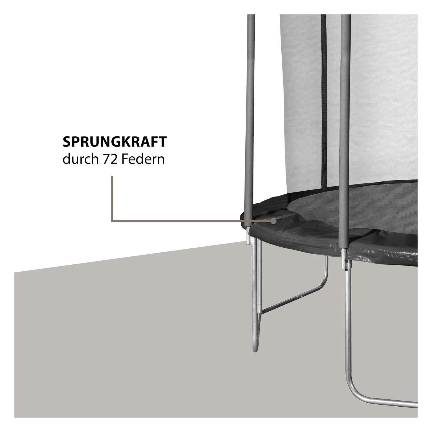 HUDORA First Trampoline 400V 8 HUDORA First Trampoline 400V - Afbeelding 6