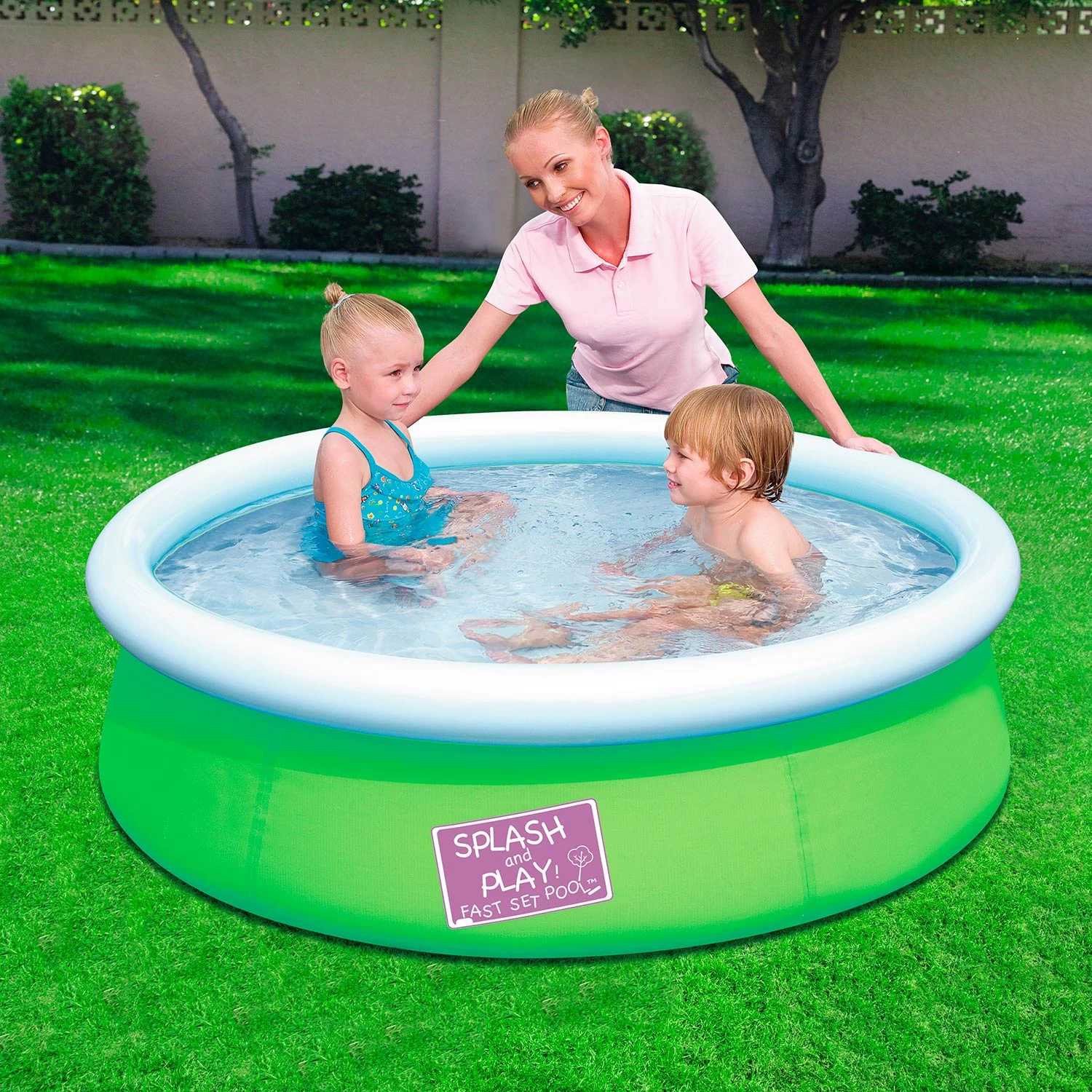 Bestway Zwembad Met Opblaasrand, 152cm 11 Bestway Zwembad Met Opblaasrand, 152cm - Afbeelding 9