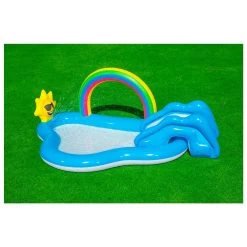 Bestway Playcenter Zwembad Regenboog, 257x145x91cm -Speelgoedwinkel Voor Buiten 1980614e