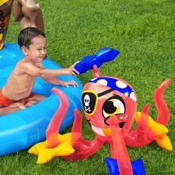 Bestway Playcenter Sleepboot Piraat Zwembad, 140x130x104cm -Speelgoedwinkel Voor Buiten 1980654i