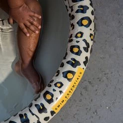 Swim Essentials Baby Zwembad Panterprint Beige, 60cm -Speelgoedwinkel Voor Buiten 1985004e