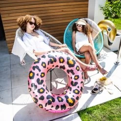 Swim Essentials Zwemring Panterprint Rose Goud, 90cm -Speelgoedwinkel Voor Buiten 1985032g