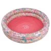 Swim Essentials Kinder Zwembad Roze Bloemen, 100cm