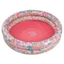 Swim Essentials Kinder Zwembad Roze Bloemen, 100cm