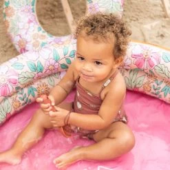 Swim Essentials Kinder Zwembad Roze Bloemen, 100cm -Speelgoedwinkel Voor Buiten 1985052e