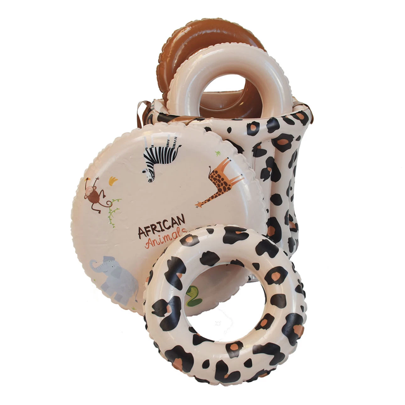 Swim Essentials Speelzwembad Panterprint, 203x183x89cm 7 Swim Essentials Speelzwembad Panterprint, 203x183x89cm - Afbeelding 5