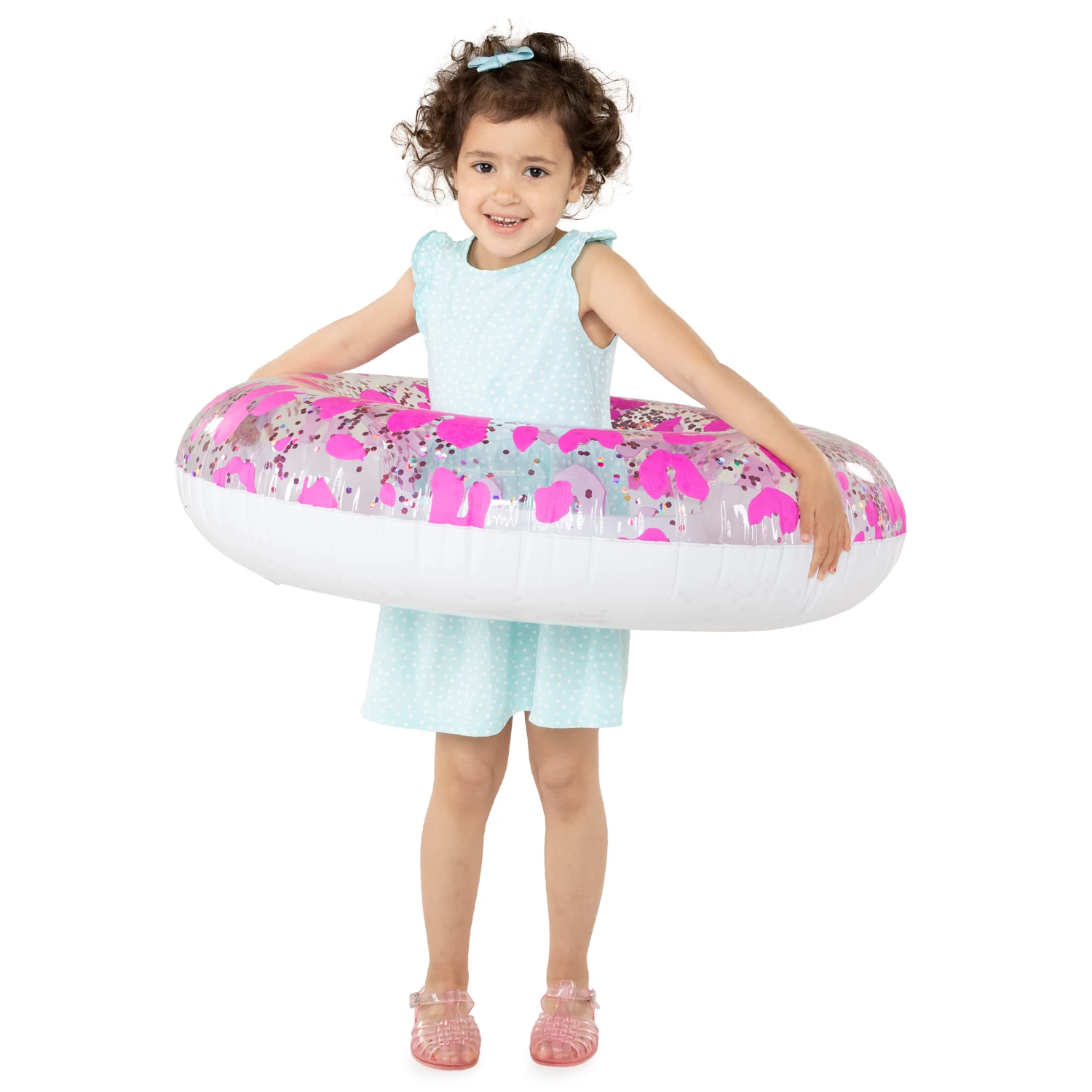 Swim Essentials Zwemring Panterprint Neon, 90cm 4 Swim Essentials Zwemring Panterprint Neon, 90cm - Afbeelding 2