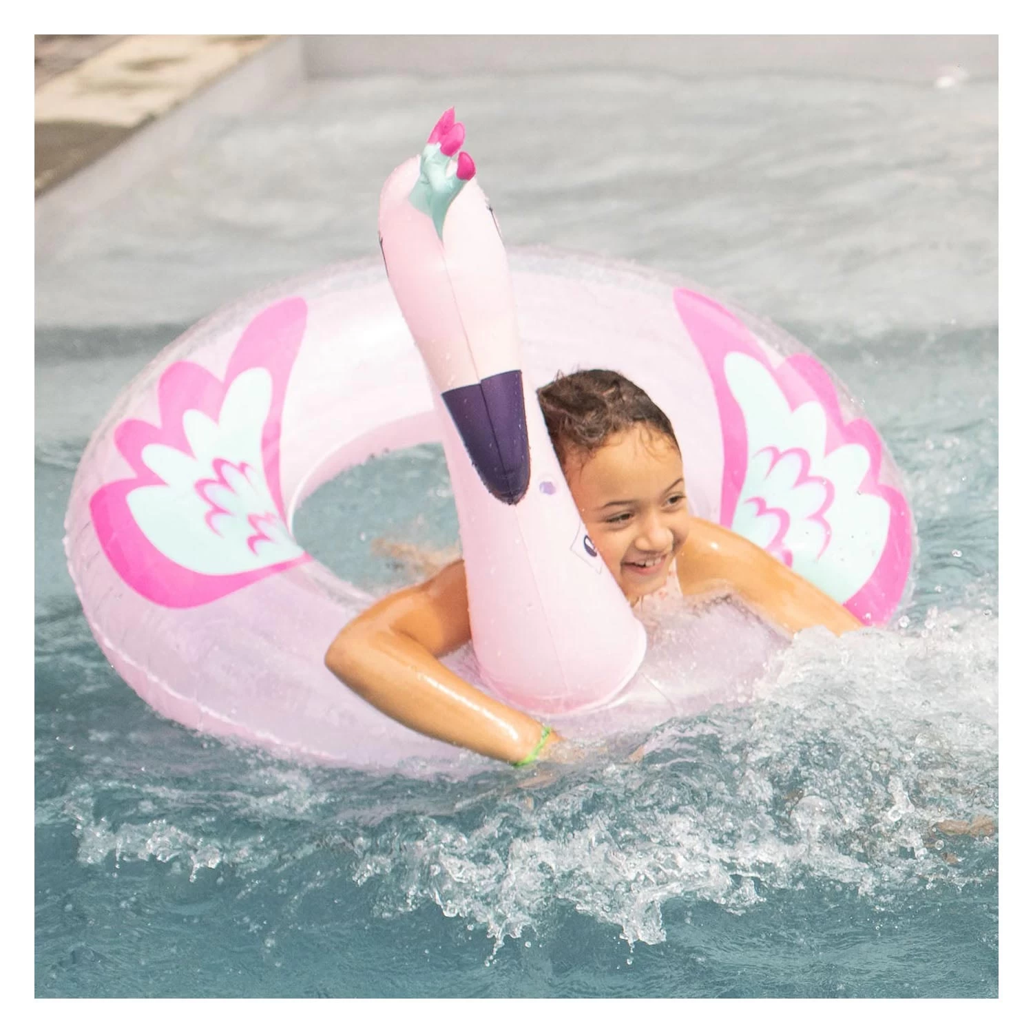 Swim Essentials Zwemring Flamingo 4 Swim Essentials Zwemring Flamingo - Afbeelding 2