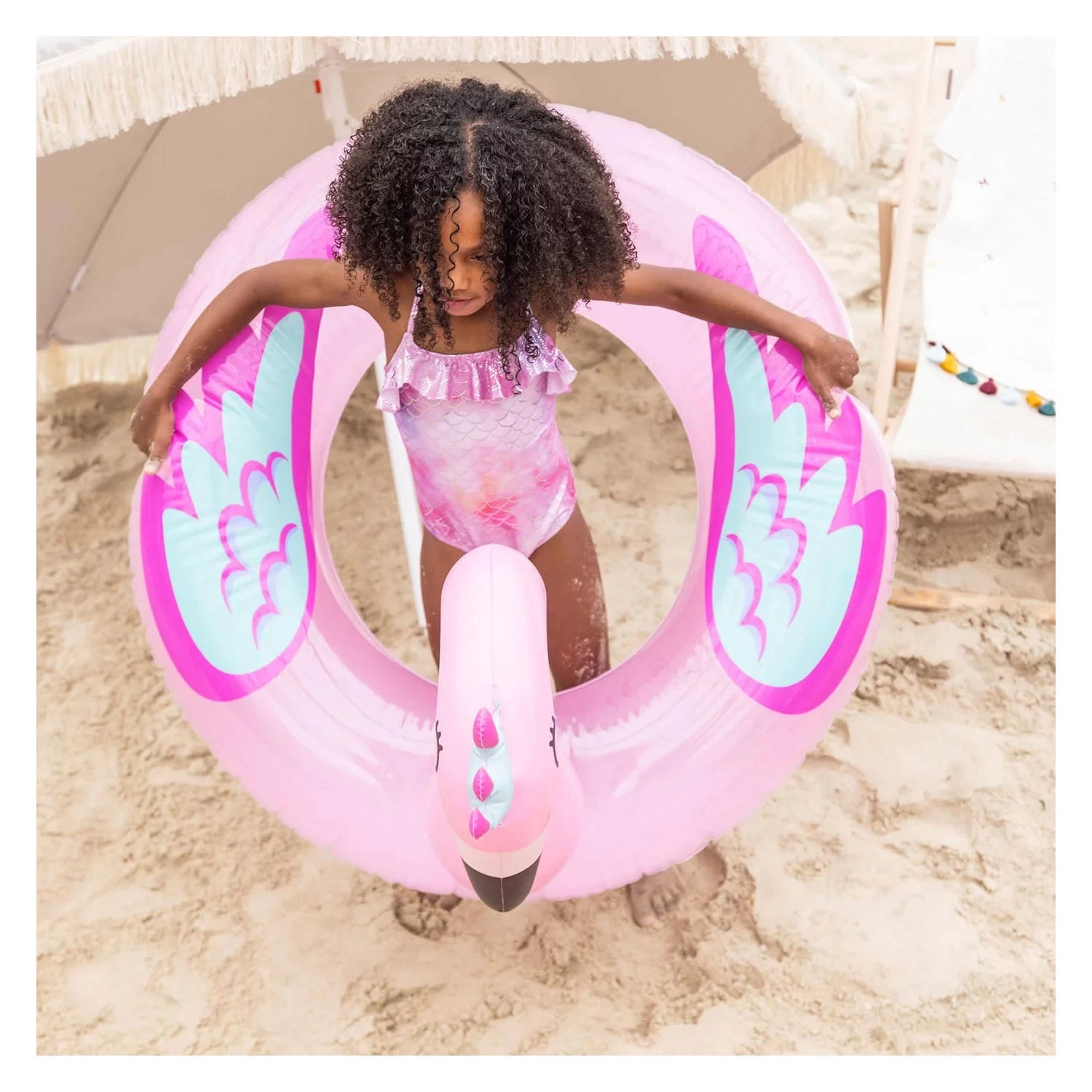 Swim Essentials Zwemring Flamingo 5 Swim Essentials Zwemring Flamingo - Afbeelding 3