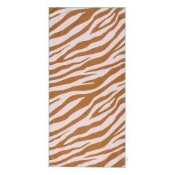 Swim Essentials Microvezel Strandlaken Oranje Zebra, 135x65cm -Speelgoedwinkel Voor Buiten 1985110c