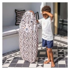 Swim Essentials Opblaasbaar Surfboard Beige Panterprint -Speelgoedwinkel Voor Buiten 1985116e
