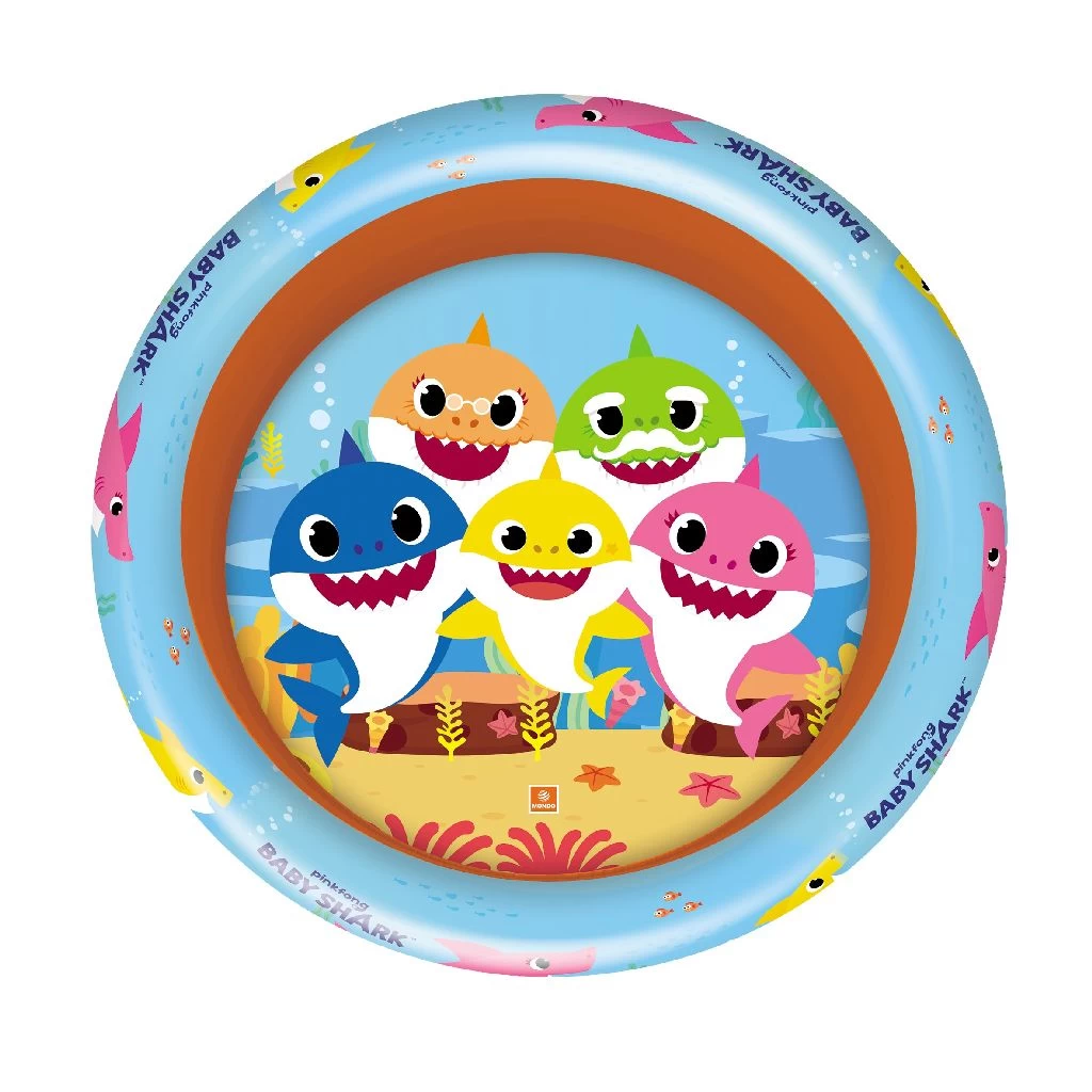 Mondo Zwembad 3-rings Baby Shark, 100cm 3 Mondo Zwembad 3-rings Baby Shark, 100cm