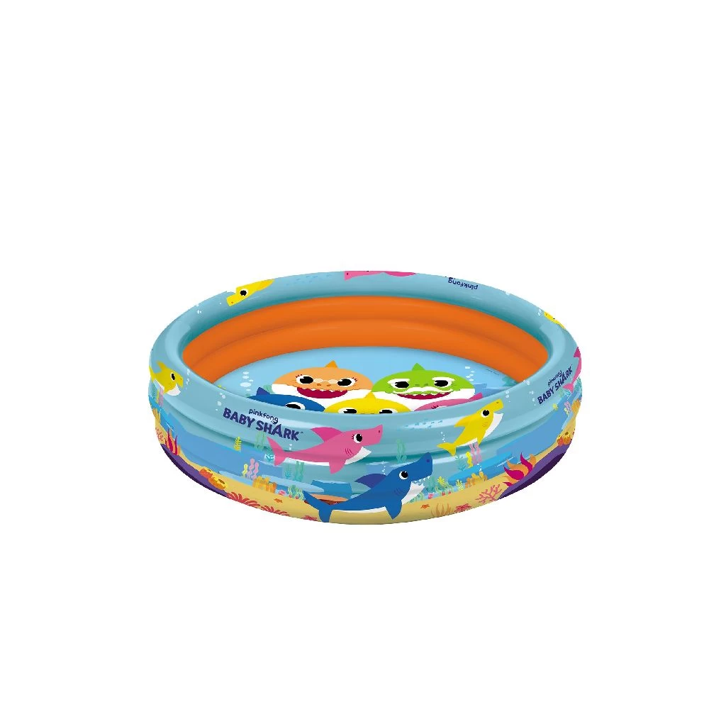 Mondo Zwembad 3-rings Baby Shark, 100cm 5 Mondo Zwembad 3-rings Baby Shark, 100cm - Afbeelding 3