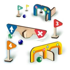 SES Knikker Golf - Houten Minigolf Parcours -Speelgoedwinkel Voor Buiten 3310745c