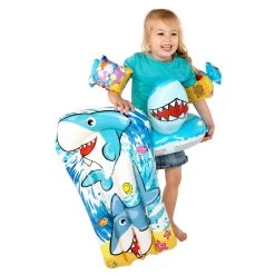 Sambro 3D Zwemset Haai, 4 In 1 -Speelgoedwinkel Voor Buiten 3750611Bz