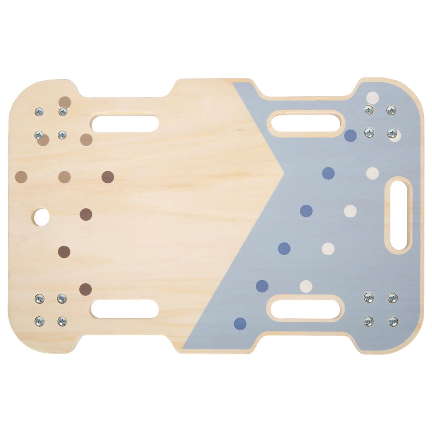 Small Foot - Houten Rollerbord Blauw 5 Small Foot - Houten Rollerbord Blauw - Afbeelding 3
